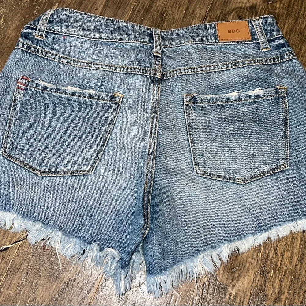 Denim Shorts Size 27 Mid Rise Freja Vintage Fit From Urban Outfitters